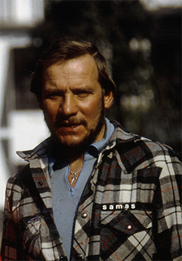 Jerzy Kukuczka w Katmandu.