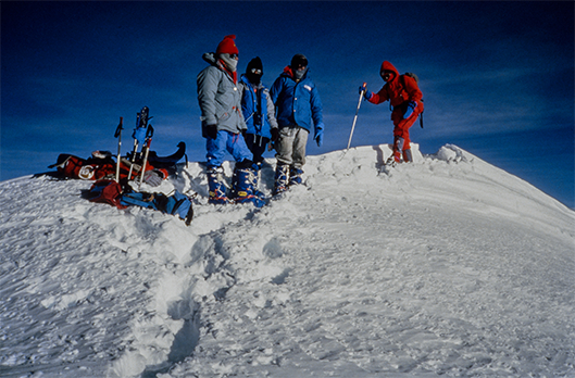 Spotkanie na szczycie. Od lewej: Carlos Carsolio, Elsa Avila, Ryszard Warecki i Ramiro Navarrete.