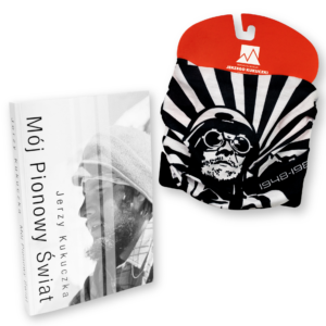 Chusta "Buff" + Książka "Mój Pionowy Świat"