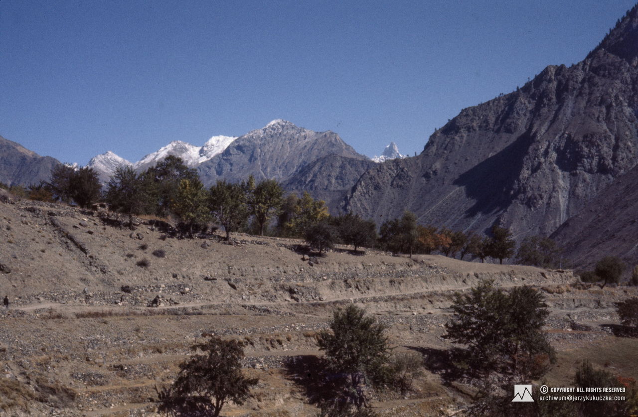 Pakistani landscape.