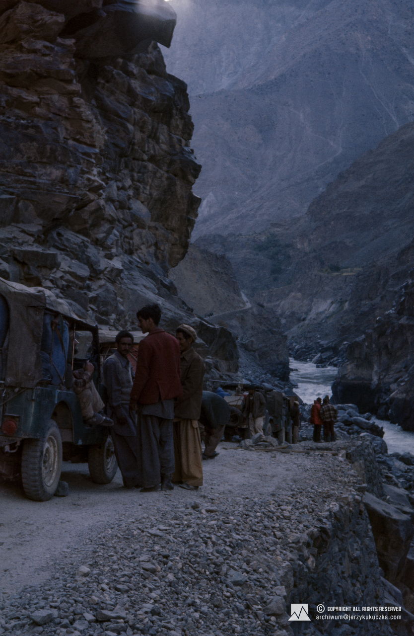 Jeep caravan.