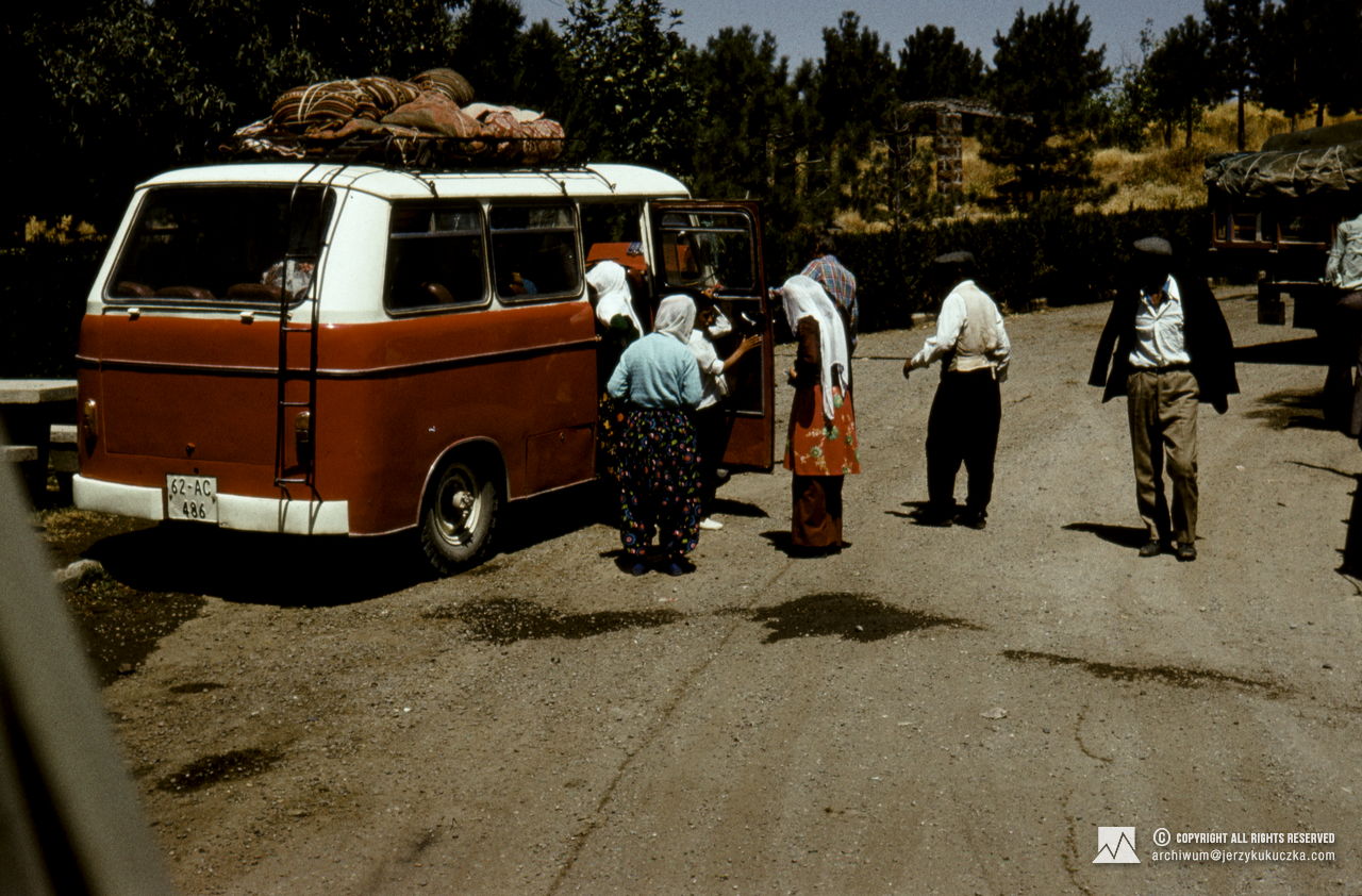 People of Turkey. Travel of participants of the expedition through Turkey. Route from Katowice to Islamabad.