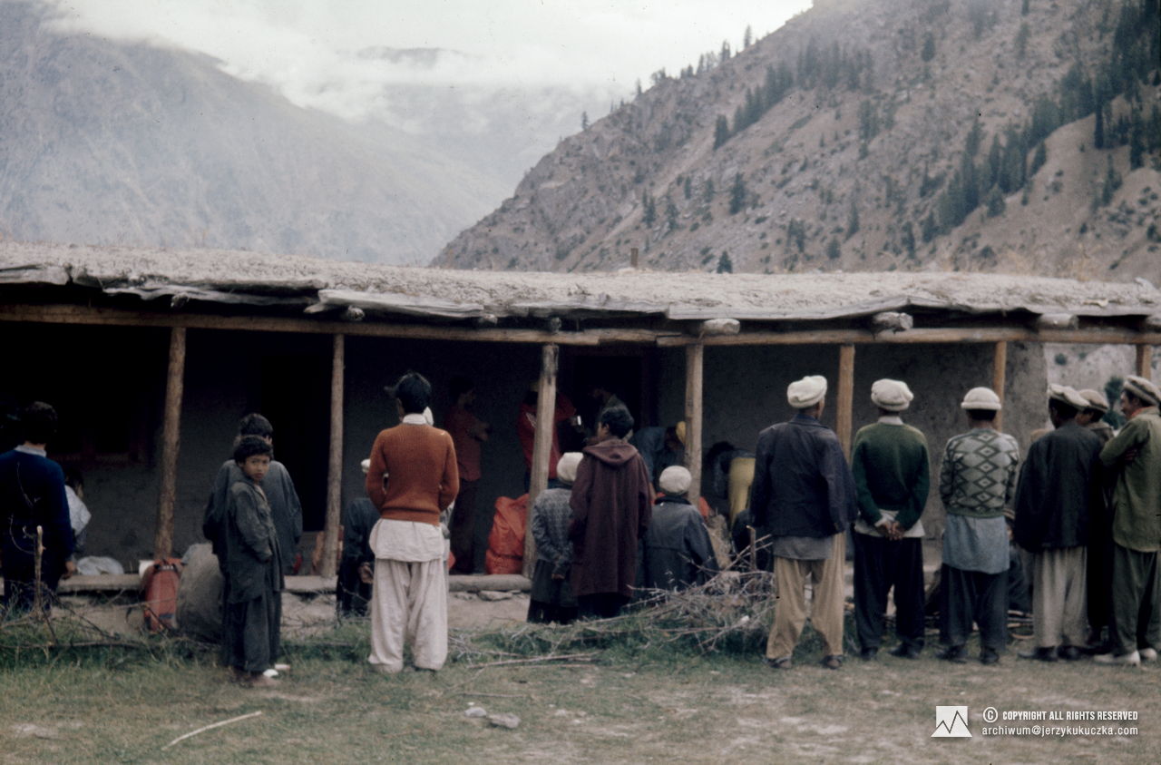 Residents of a Pakistani village.