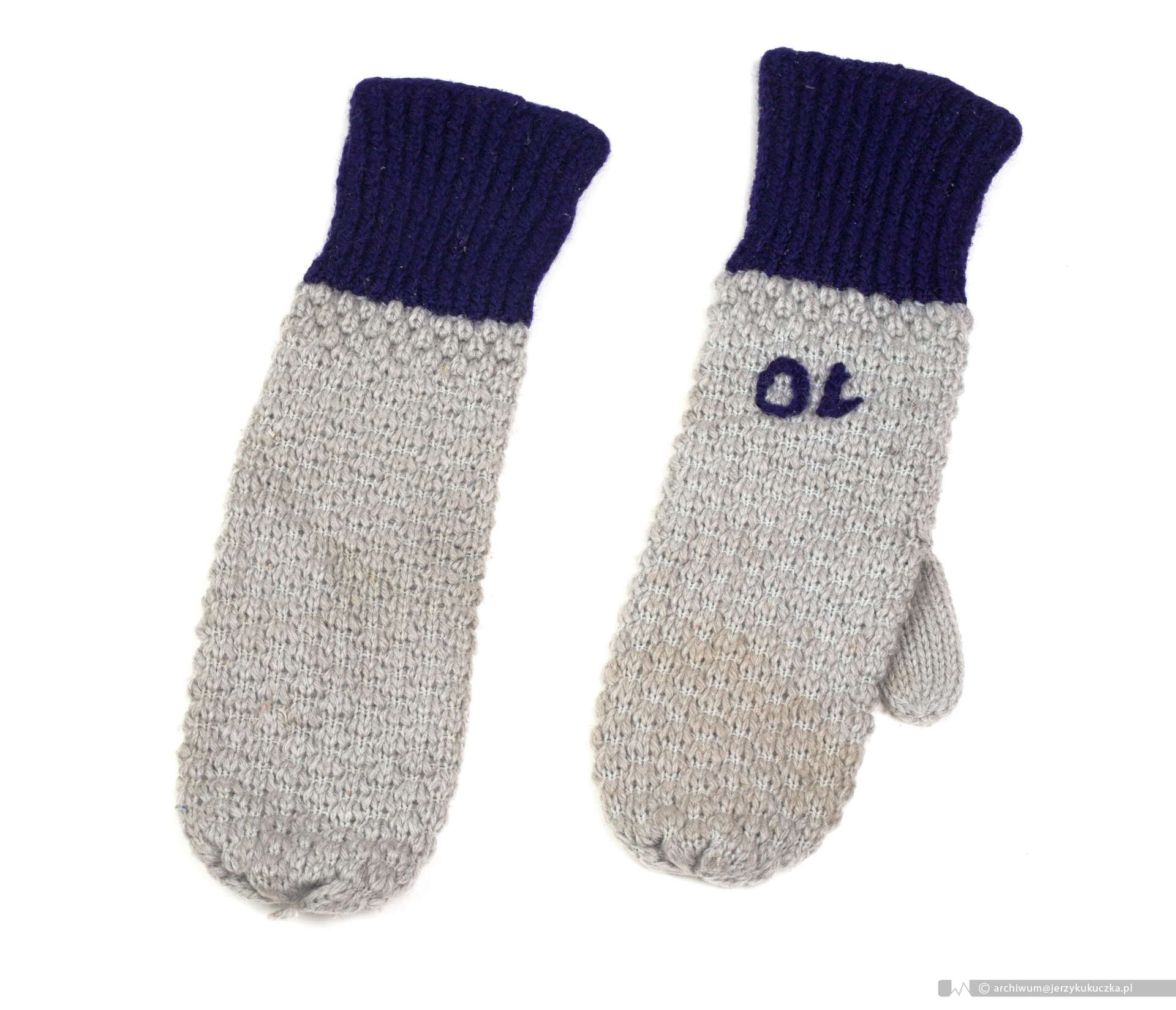 Guantes de lana de Jerzy Kukuczka.