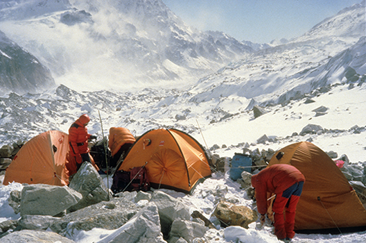 Baza wysunięta, 5200 m n.p.m. 