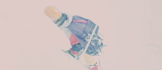 Sławomir Łobodziński podczas zejścia ze szczytu Nanga Parbat.